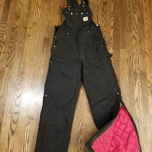 Carhartt Quilted Work Bibs